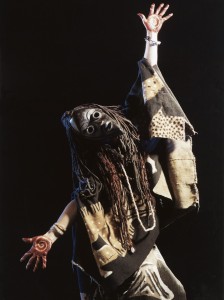 Foto dancing raven woman Maskentanz 13